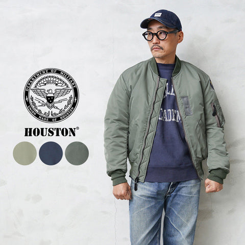 【年に１度の大感謝セール開催中です！】【大幅割引実施中！】★HOUSTON ヒューストン 米軍 B-15B/C/D型 MOD フライトジャケット